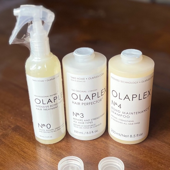 3PCS Brand New (Sealed) OLAPLEX No.0 No.3 No.4 Hair Bundle
